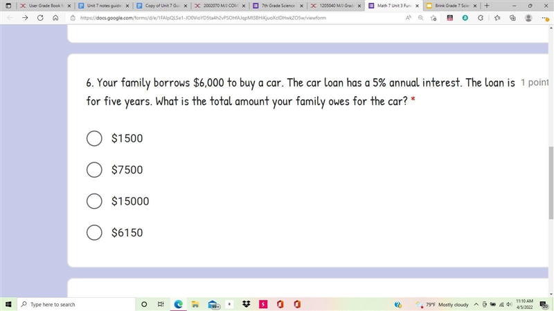 Math sceenshot answer math problem-example-1