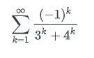 Determine whether the following series converges conditionally, converges absolutely-example-1