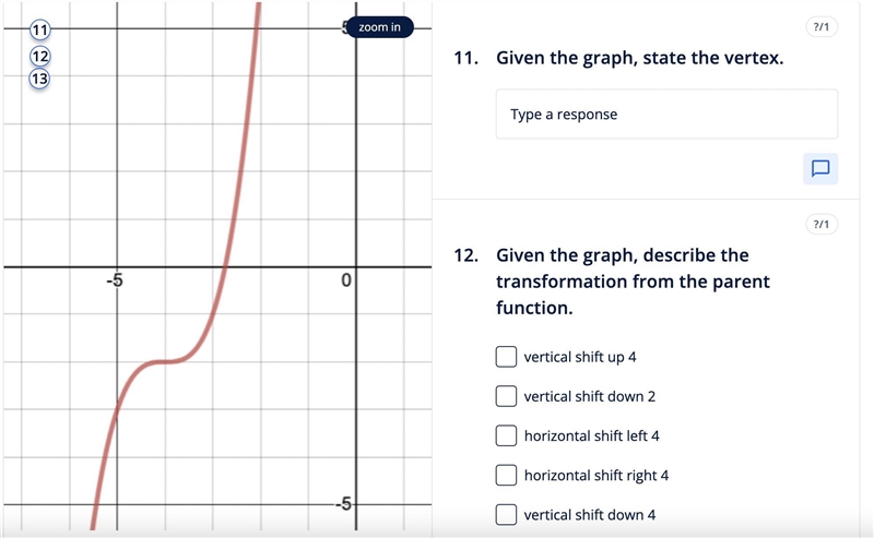 Can anyone state the vertex of the graph?-example-1