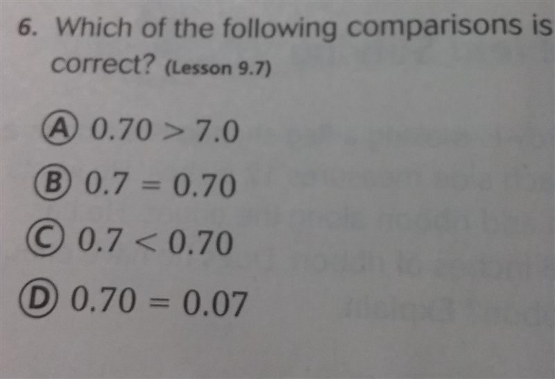 Which of the following comparisons is correct? ​-example-1