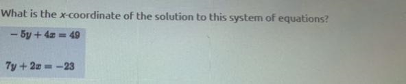 What is the x coordinate to the solution?-example-1