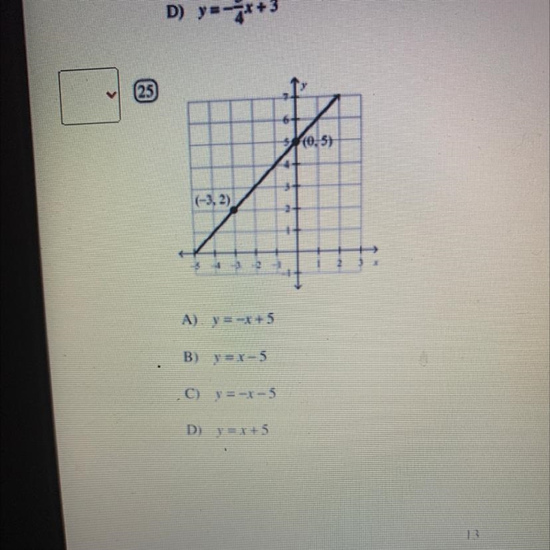 Write an equation of the line in slope- intercept form-example-1