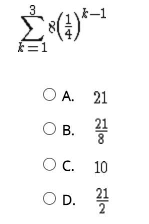 What is the sum of this geometric series?-example-1