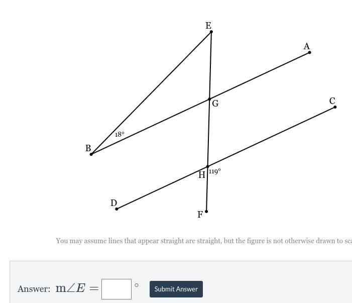 Finding Angles (Level 1) Delta Math #highschool-example-1