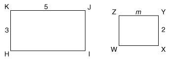 Rectangles HIJK and WXYZ are similar. All of the following proportions can be used-example-1