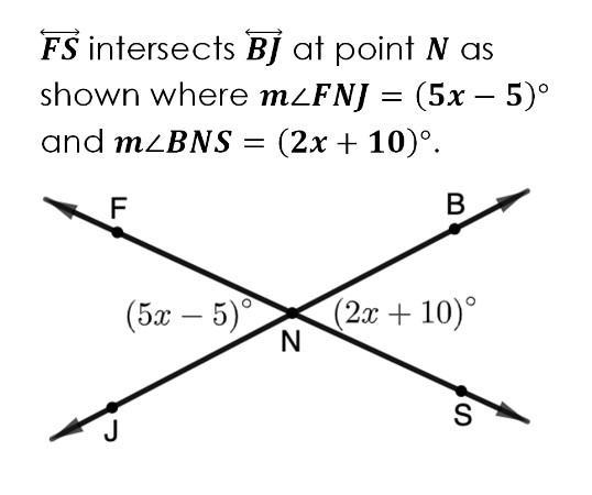 Determine the value of x.-example-1