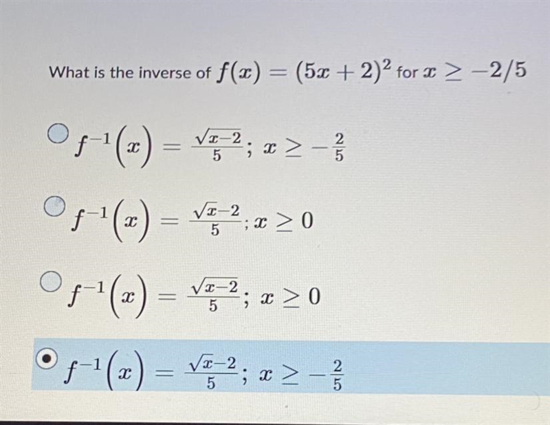 What’s the inverse??-example-1