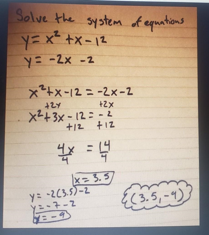 Describe the error the students made then complete it the correct way-example-1