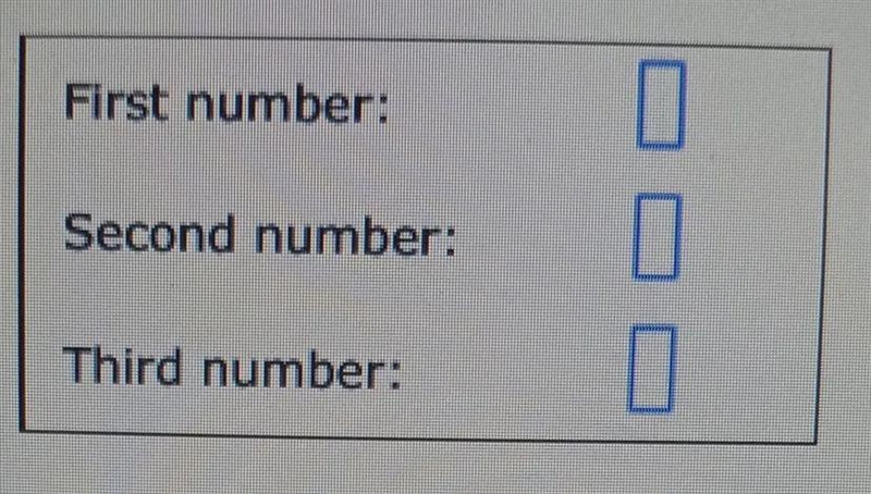 The sum of three numbers is 100. The first number is 5 more than the second. The third-example-1