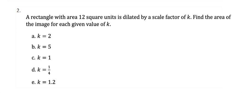 A 6 inch by 10 inch rectangle is dilated by a factor of 3. What is the area of the-example-1