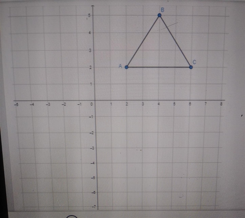 Valeria drew a logo for her new business on a coordinate plane, as show .If she reflects-example-1