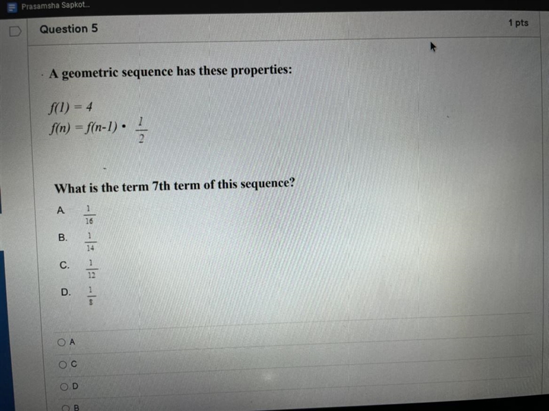 A geometric sequence has these properties. What is the 7th term of this sequence?-example-1