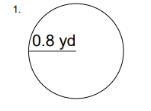 Calculate the area and the circumference of the circle-example-1