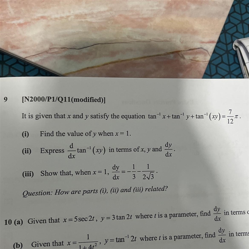 How to solve part ii and iii-example-1