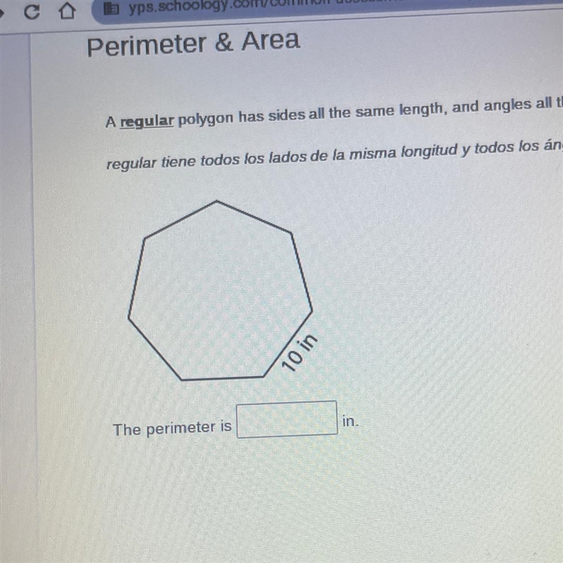 A regular polygon has sides all the same length, and angles all the same measure. Find-example-1