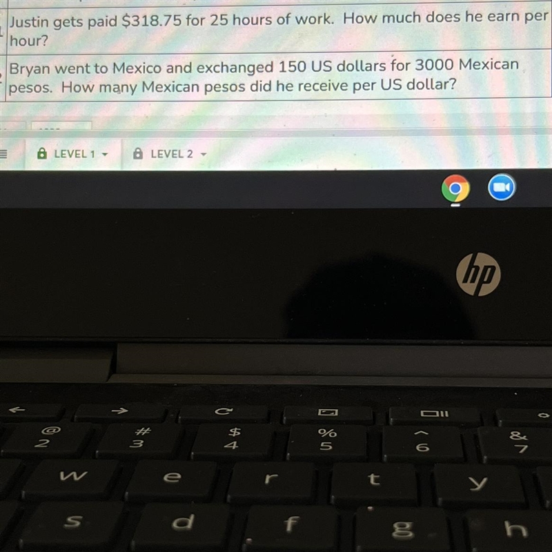 Justin gets paid $318.75 for 25 hours of work. How much does he earn per hour?-example-1