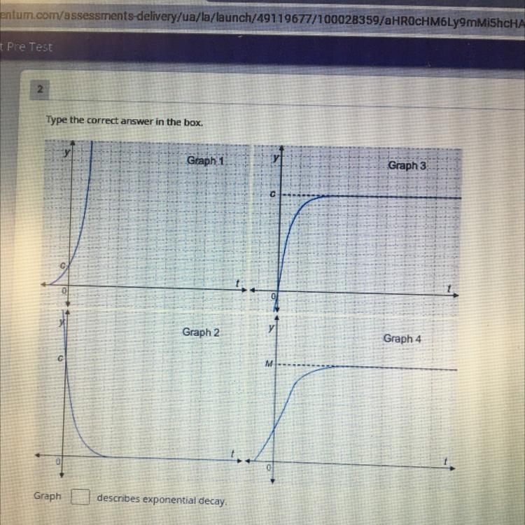 Help which graph describes exponential decay-example-1