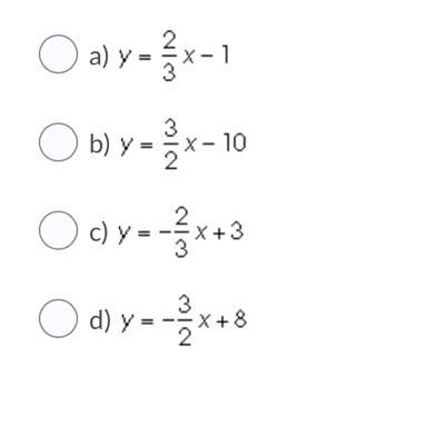 What is the equation of the line that passes through the point (3, 1) and the point-example-1