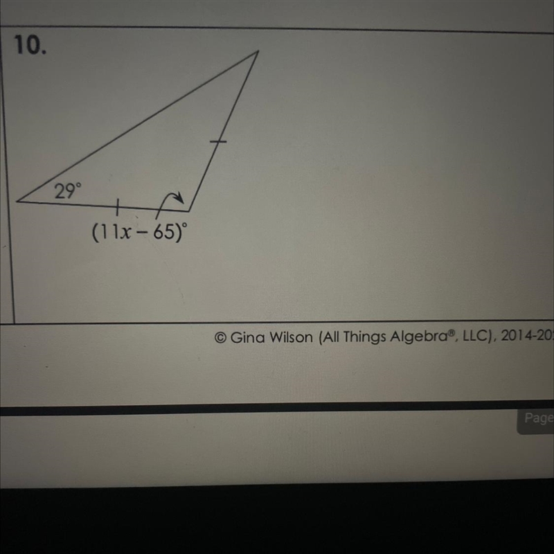 Unit 4 homework Gina Wilson pls help QUICK PLEASE FIND X-example-1