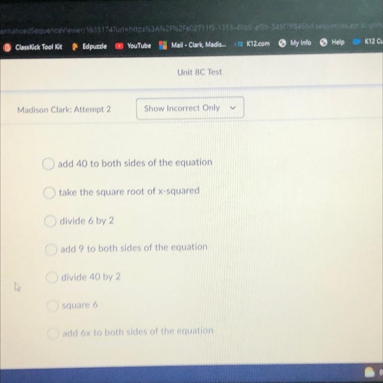 PLEASEEEE HELPPP I’m BEGGINGGG When solving the following equation by completing the-example-1