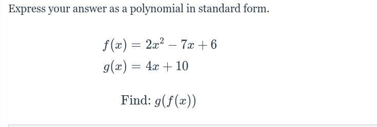 Who can help me with Composition of Functions (with x)-example-1