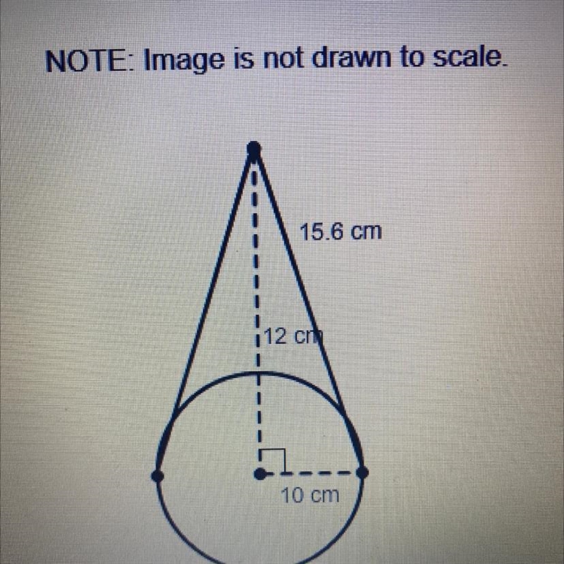 What is the volume of this right cone? 40π cm^3 300π cm^3 400π cm^3 480π cm^3-example-1