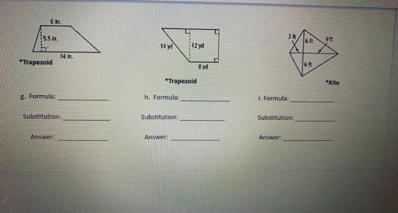 Trapezoid area calculations-example-1