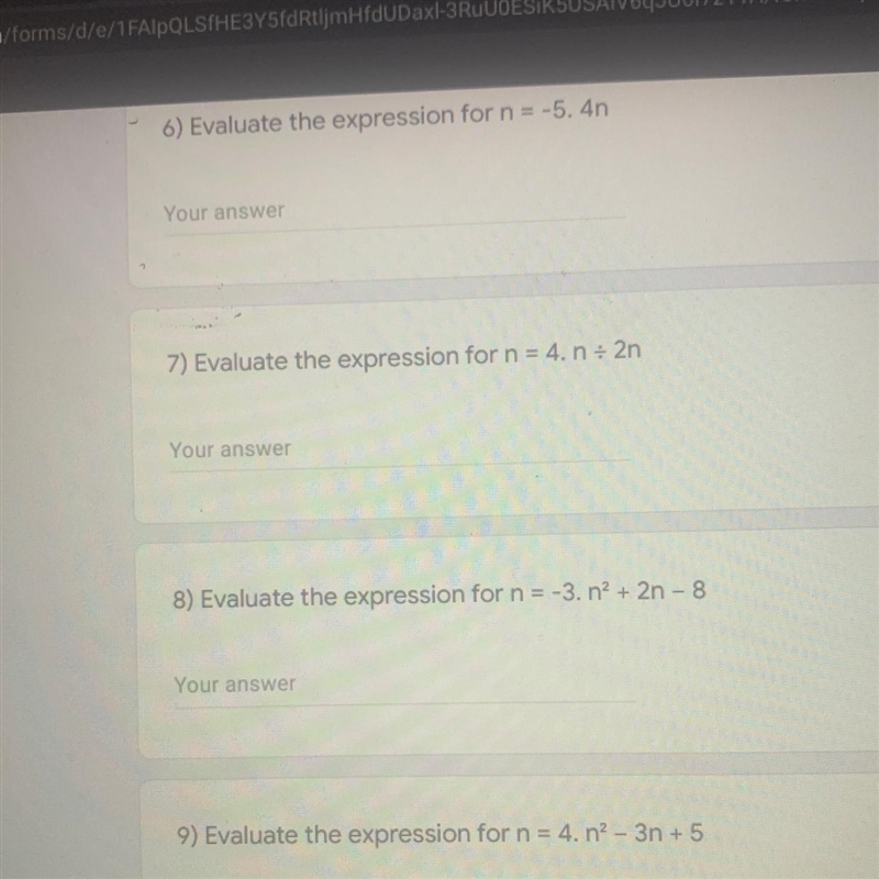 I need help with all of these answers-example-1