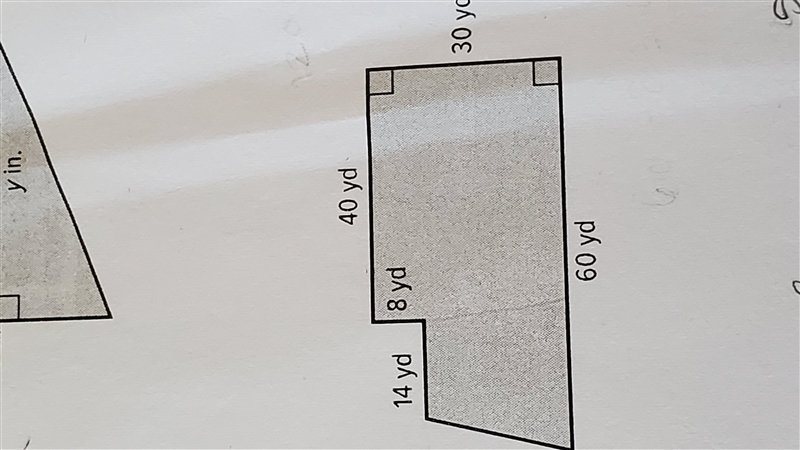 The diagram shows the dimensions of a school playground. What is the area of the playground-example-1