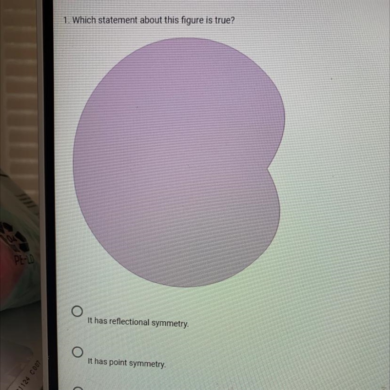 1. Which statement about this figure is true?-example-1