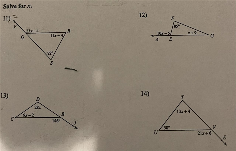 Solve for X, thanks in advance.-example-1