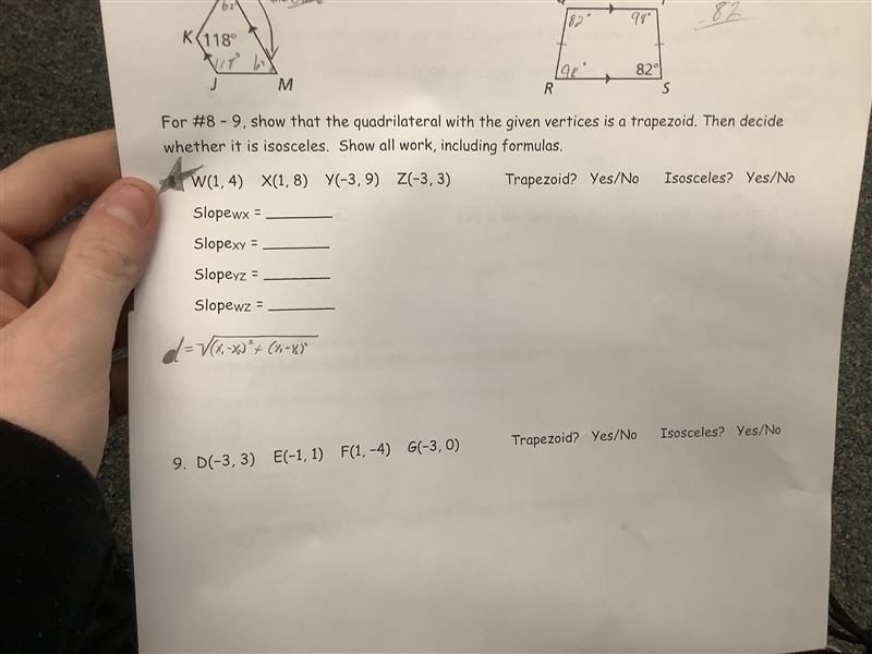 I need help with 8 and 9-example-1