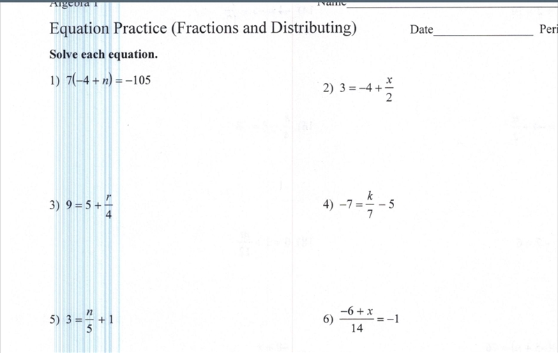 Can someone help me solve these 6 problems? Due today!-example-1