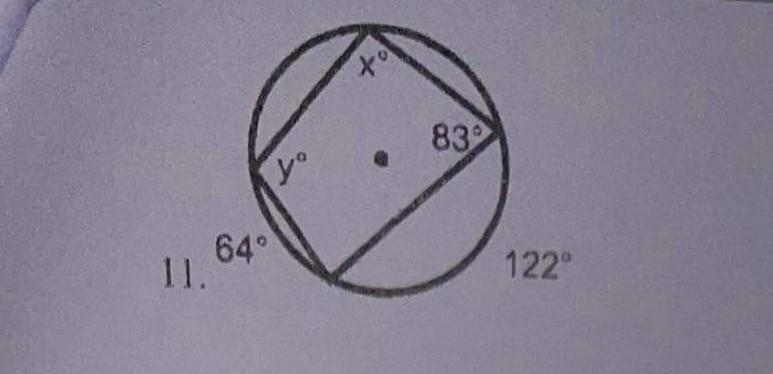 Find the value of x and/or y in OA. Can anyone please answer (show solution)​-example-1