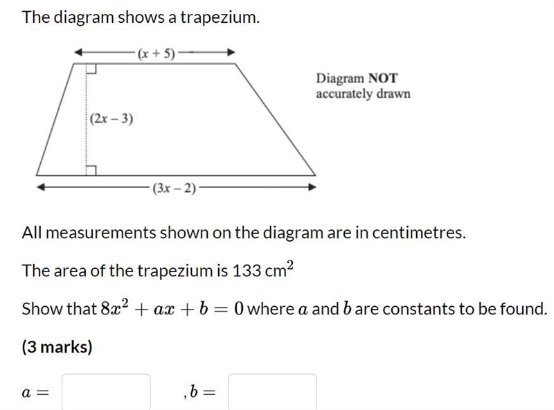 Find a and b, thank you!-example-1