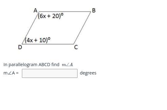 In the parallelogram find M-example-1