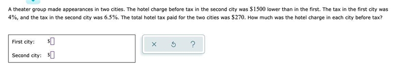 Solving a tax rate or interest rate problem using a system of linear equations-example-1