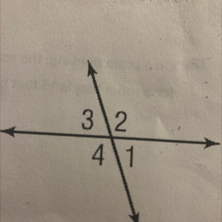 In the figure shown, what is the measure of angle 2, if angle 4 = 120 degrees?-example-1