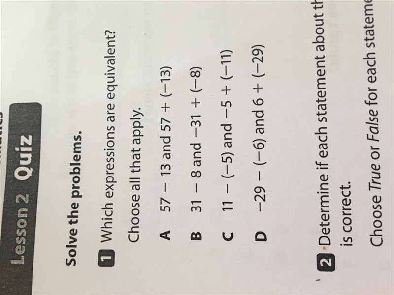 WHICH EXPRESSIONS ARE EQUIVALENT PLS HELP-example-1