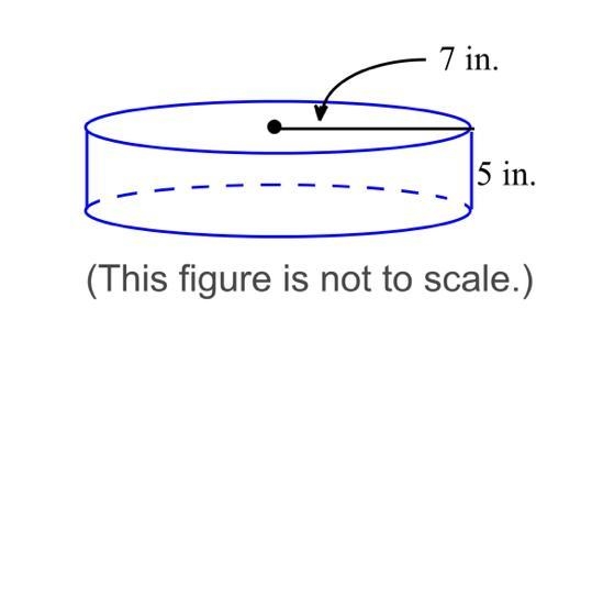 Find the volume of the cylinder. Find the volume of a cylinder with the same radius-example-1