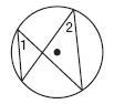 30 POINTS! Find x if ∠m1 = 2x + 10 and m∠2 = 3x - 6 Answer choices: 42, 24, 4, 16-example-1