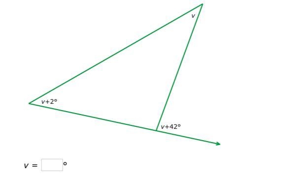 What is the value of v?-example-1