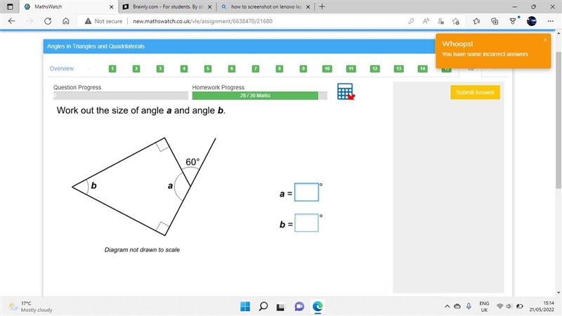 can someone help me solve A and B and you will be given rewarded points if yours is-example-1