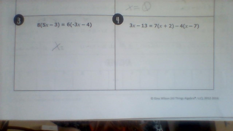 I need help are they no solution or infinite solutions? I'm getting ready for high-example-1