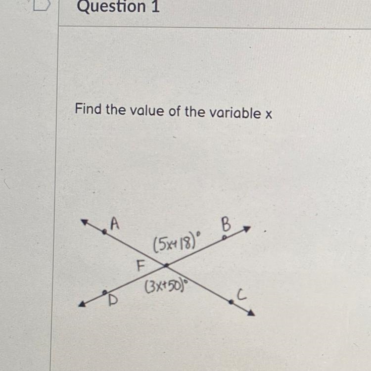 Find the value of the variable x-example-1