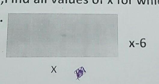 Find all values of x for which the perimeter is at most 32​-example-1