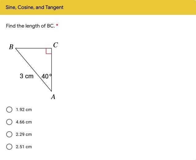 Find the length of BC. *-example-1