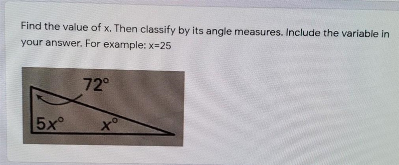 pls help ill rate 5 starts and thank. what is the value of x and is it a acute right-example-1