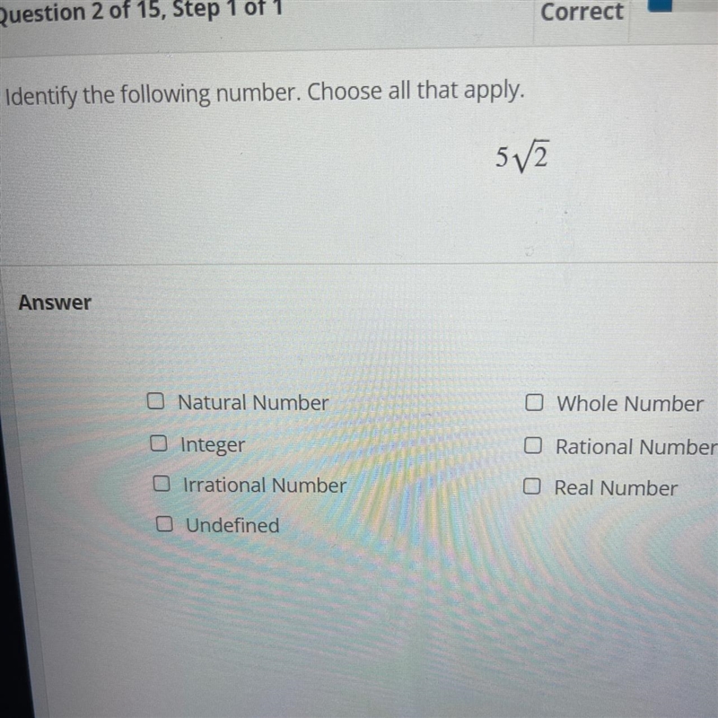 Can you I dentify the following number. Choose all that apply?-example-1