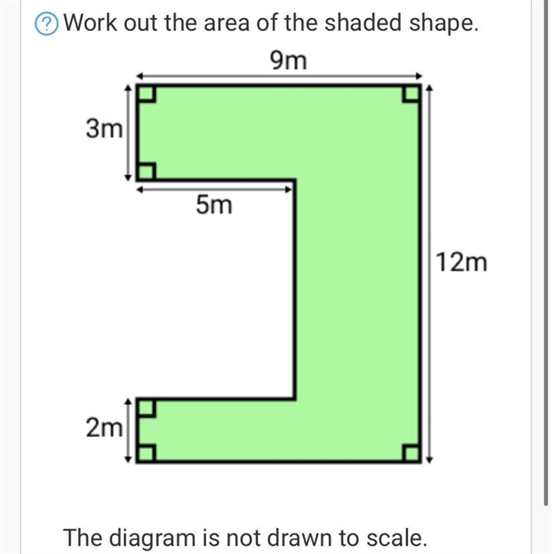 Help me please. Find the area of the compound Shape-example-1